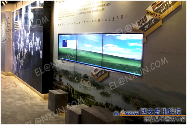曲江文化产业投资集团液晶大屏幕拼接系统项目