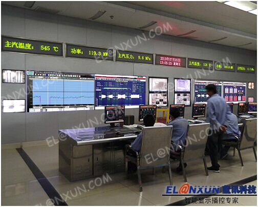 宁夏电力投资集团公司启用西安蓝讯液晶拼接系统