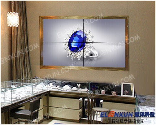弘福珠宝连锁集团采用西安蓝讯液晶大屏幕提升品牌知名度