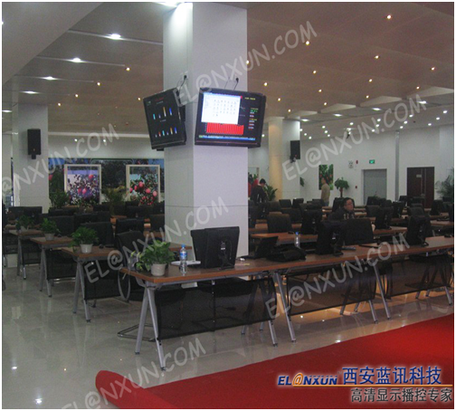中国•洛川国际苹果会展中心引进西安蓝讯多媒体信息发布系统